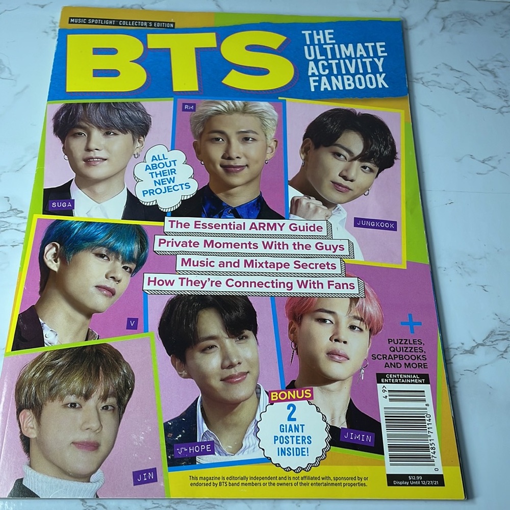 3 Bts Magazines - Ultimate Activity Fan Books With 6 Free Posters. Army 2025 View 4